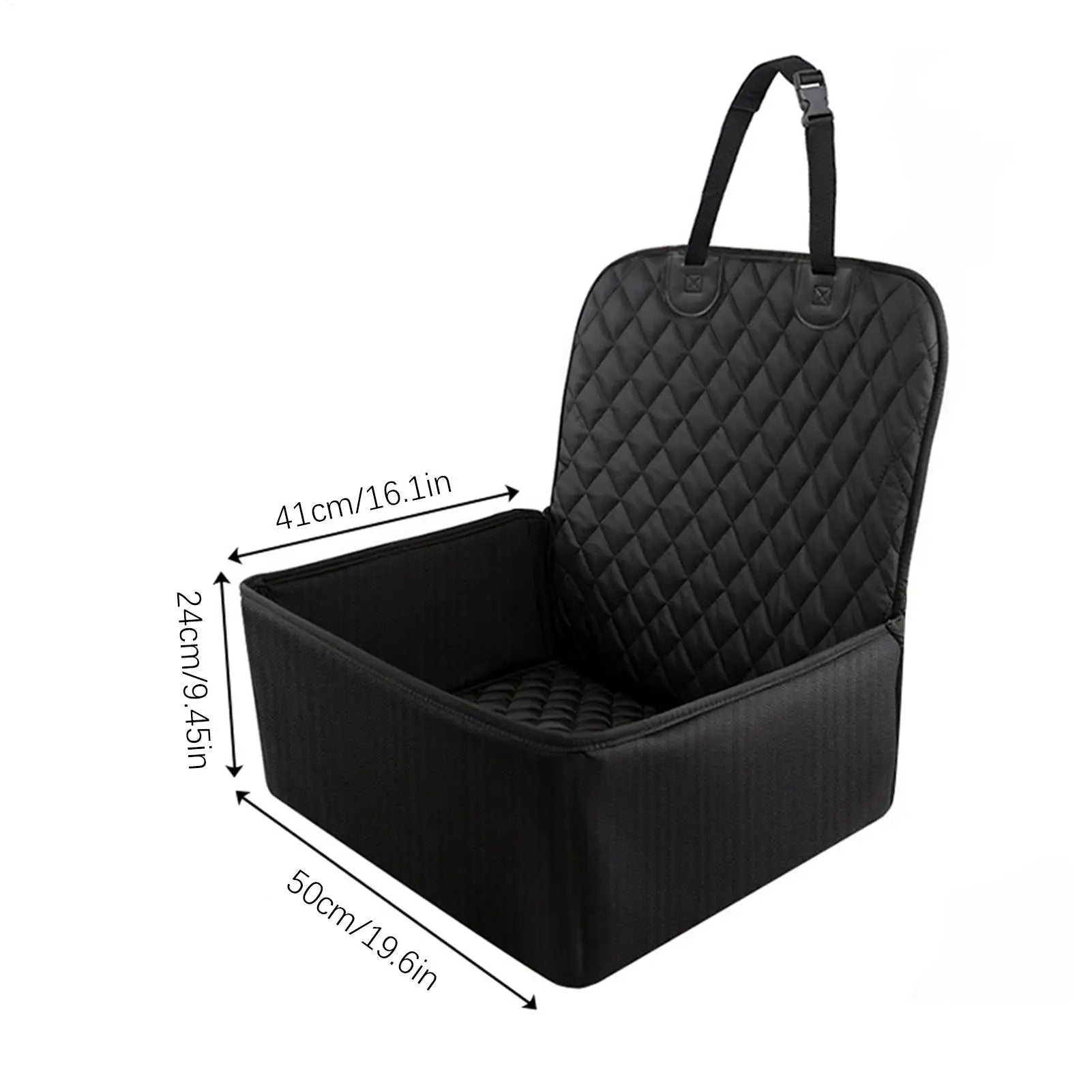Dog Car Seat Large Waterproof Back Seat Extender for Dogs Protector Cushion Carrier Cover Easy Clean for Bed Barrier Backseat Oasis Select