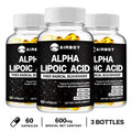 Alpha Lipoic Acid 600mg – Antioxidant & Energy Support Capsules