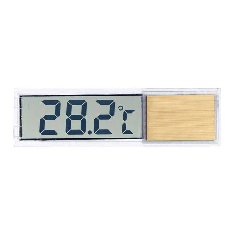 Waterproof Aquarium Thermometer 3D Digital LCD Electronic Fish Tank Temperature Fish Turtle Temp Meter Aquarium Decoration Oasis Select Gold