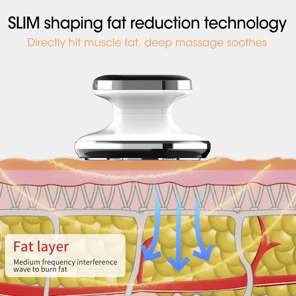 RF Body Sculpting Massager – EMS, LED & Slimming Device