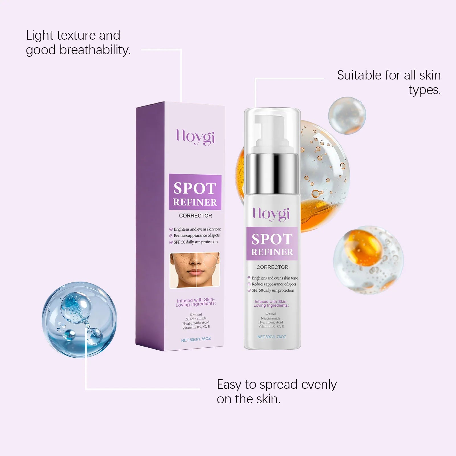 New Black Spot Removal Cream for Face Brightening Skin Spf 50 Sunscreen Prevent Sunburn Even Skin Tone Moisturizing Face Care Oasis Select