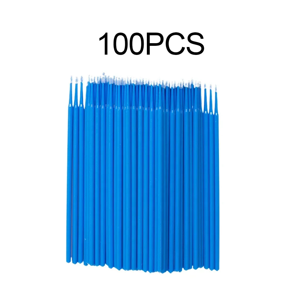 100Pcs Up Paint Micro Brush Tips 1.5mm Mini Car Touch Up Paint Micro Brush Purple Auto Applicator Sticks Detailing Car Products Oasis Select Blue China Mainland