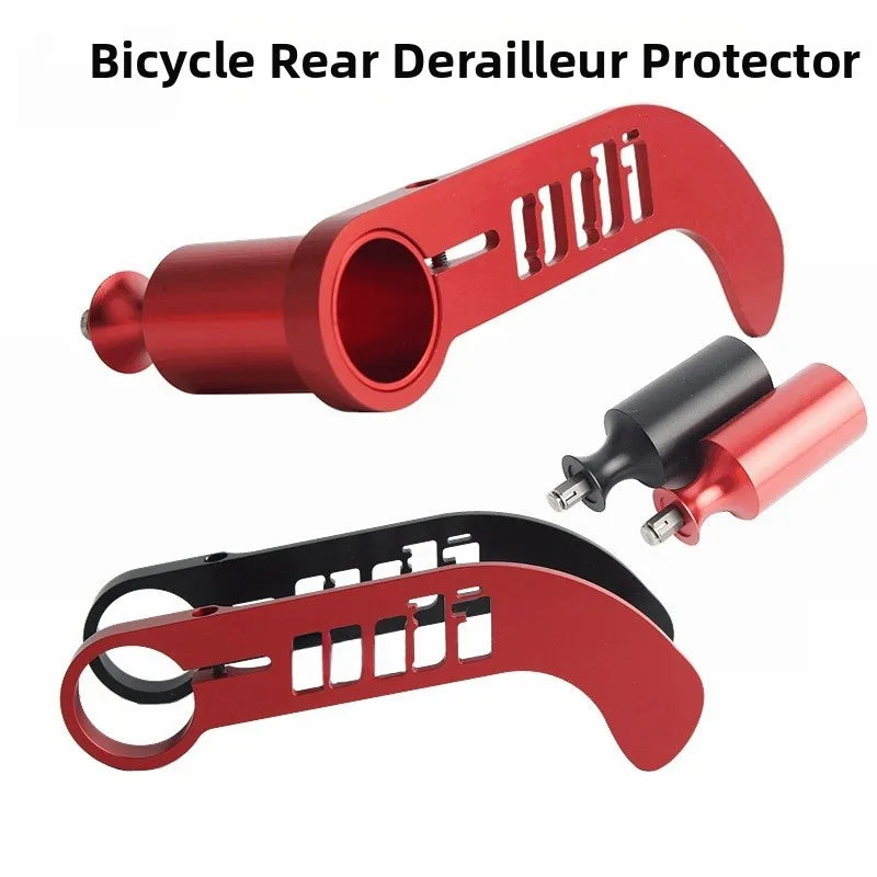 Derailleur Parking Bracket Aluminum Alloy for Road Bike MTB Ensures Safe Storage Without Mech Contact 13.65 cm x 2.5 cm Oasis Select