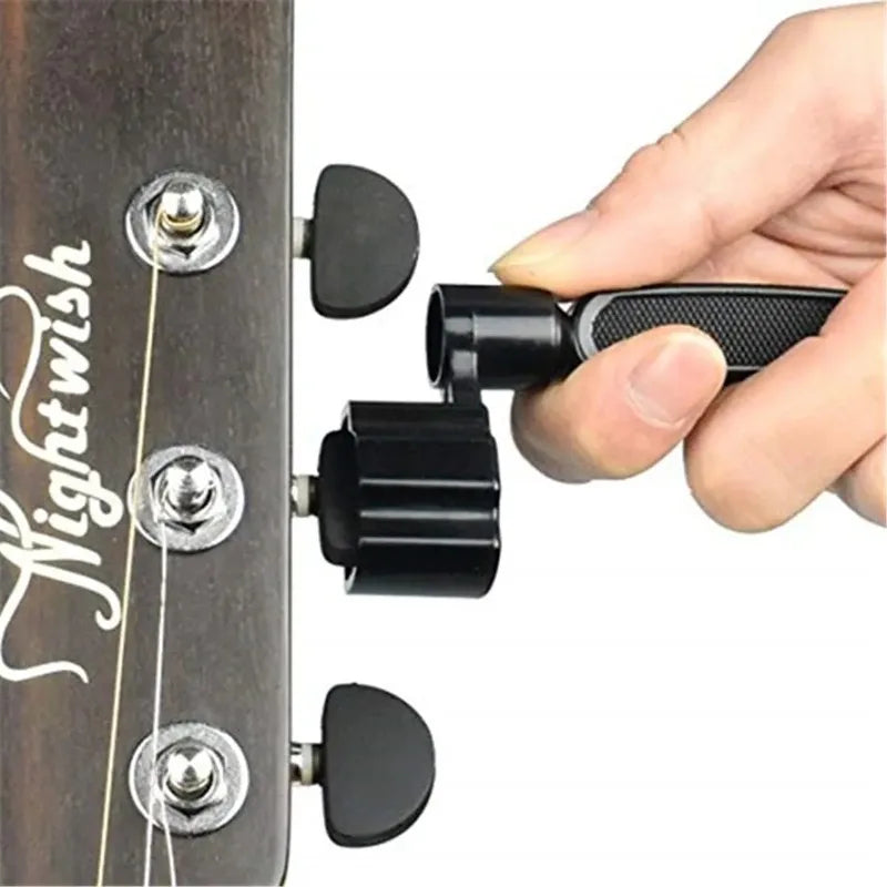 Three In One Guitar String Changing Tool Multifunctional Winder Cutter Bridge Pin Puller Fast String Replacement For Guitar Oasis Select