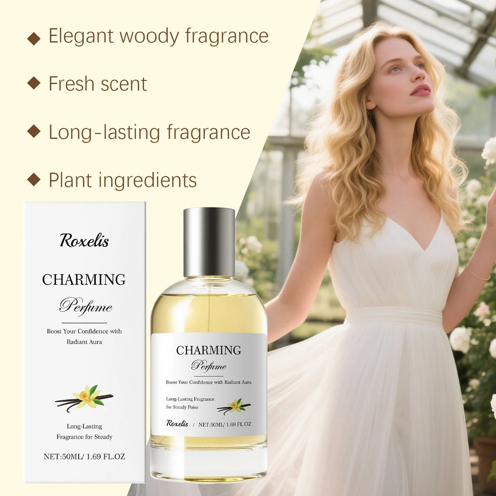 Amber Vanilla Perfume Spray – Long-Lasting Light Scent 50ml Perfume Spray Oasis Select