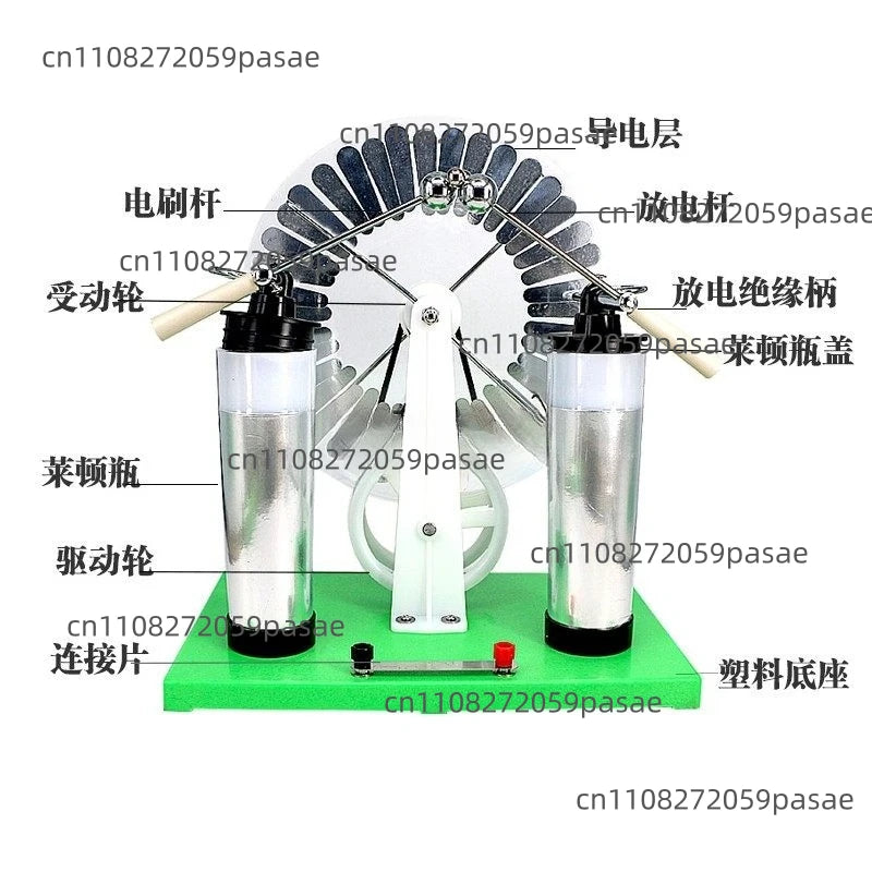 Electrostatic Induction Generator – High Voltage Static Electric