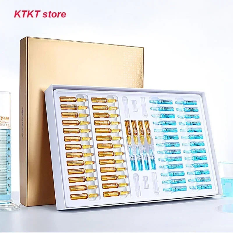 60 Pieces Niacinamide Moisturizing Essence Anti Wrinkle Pore Minimizer Skincare Acne Treatment Anti-Aging Oil-control Face Serum Oasis Select