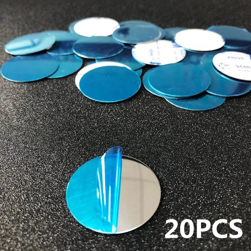 1-20pcs 30x0.3mm Sticker Metal Plate Disk Iron Sheet for Magnet Mobile Phone Holder For Magnetic Car Phone Stand holders Oasis Select