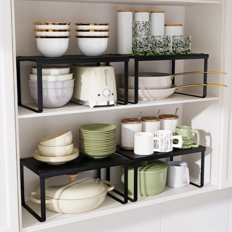 Japanese-style cabinets, layered storage racks, kitchen countertops, shelves, pot racks, dishes, seasonings, storage racks Oasis Select