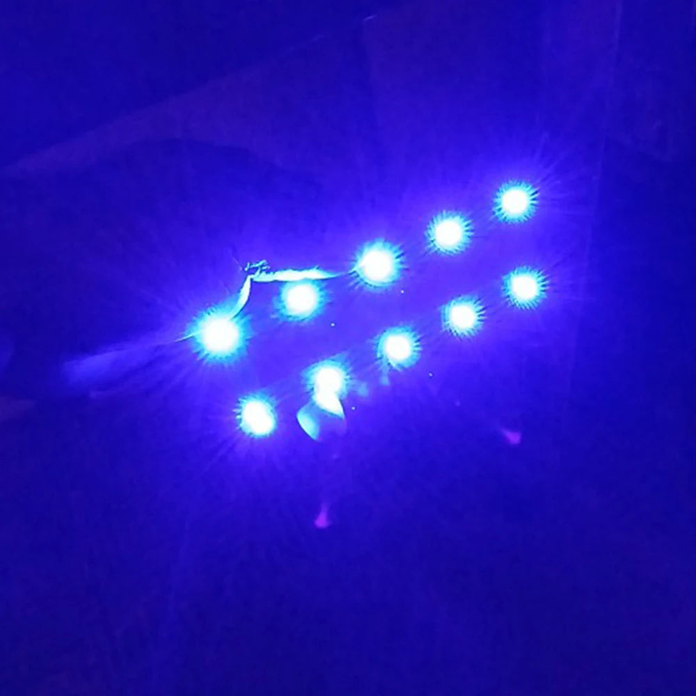 10PCS 5mm Straw Hat Wide Angle LED Bulbs – Multi-Color DIY