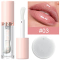 DUNUF Lip Glow Oil Moisturizing Lip Gloss Plumping Lip Oil Tinted Hydrating Lip Care Transparent Lip Balm Beauty Makeup Cosmetic Oasis Select DLAA 3