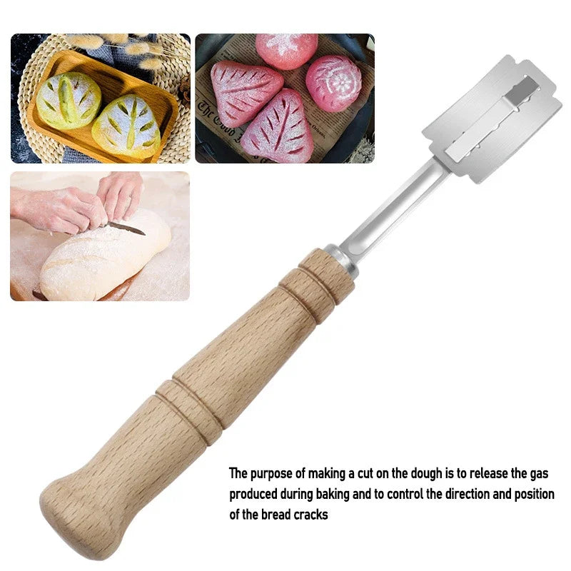 Practical Curved Bread Cutter Pastry Cutter Baking Tool Baking Accessories Kitchen Tool Oasis Select