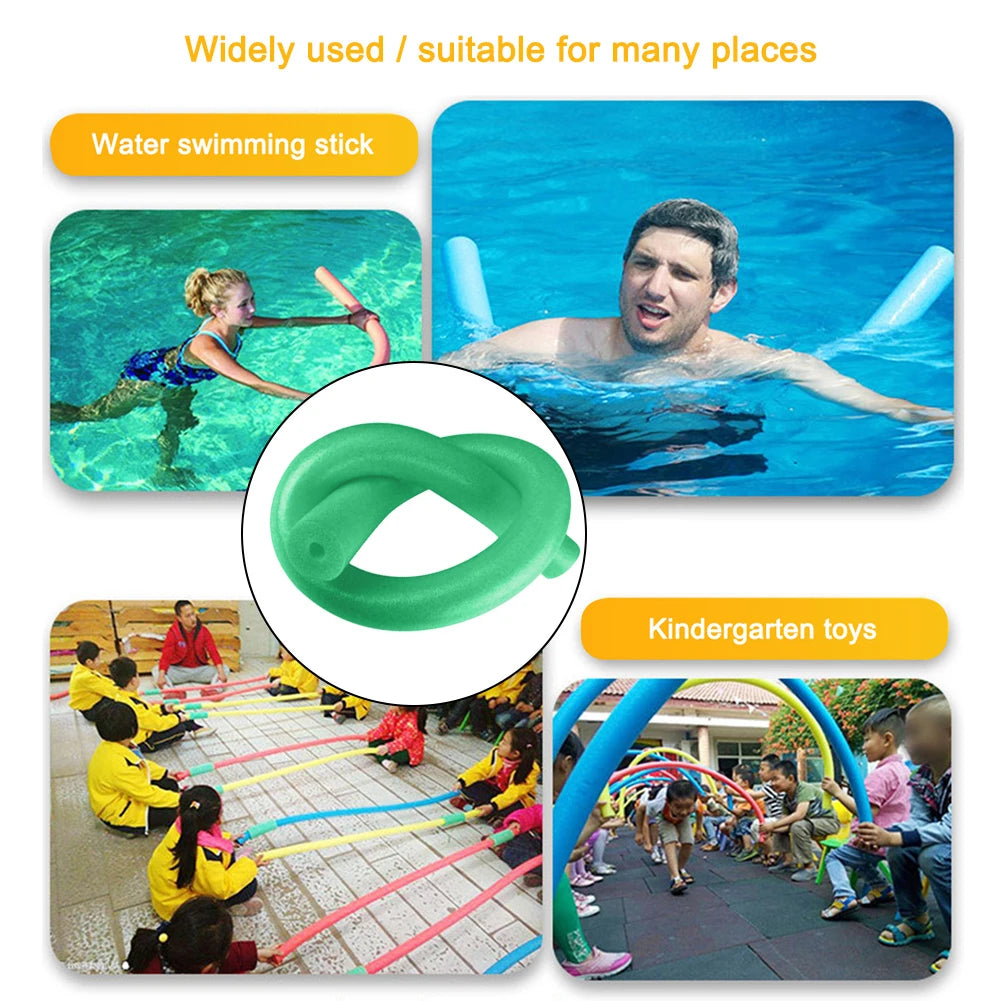 Flexible EPE Swimming Pool Noodle, Water Float Buoyancy Stick for Adults Kids, Summer Swim Learning Aid Tool Oasis Select