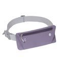 Ultra-Thin Sport Mobile Waist Bag Close Fitting High Elastic Running Waist Bag Multifunctional Lightweight Sports Phone Bag Oasis Select Purple