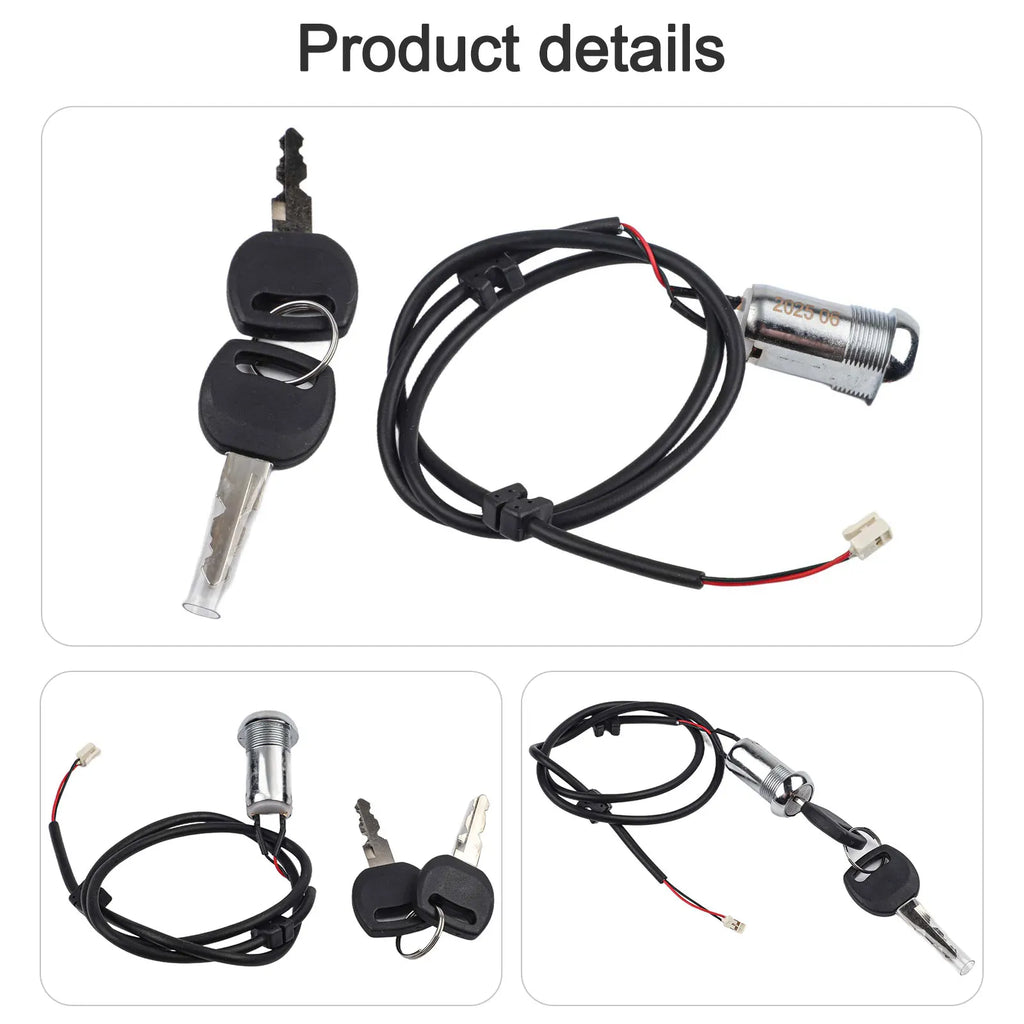 Secure Your For KuKirin G4 Electric Scooter with This Waterproof Lock and Two Keys Featuring a Sturdy Metal Locking Mechanism Oasis Select