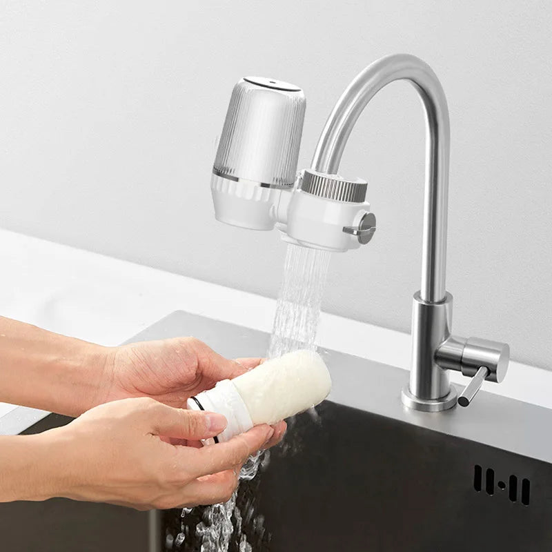 Faucet Water Purifier – Ceramic & Activated Carbon Filter