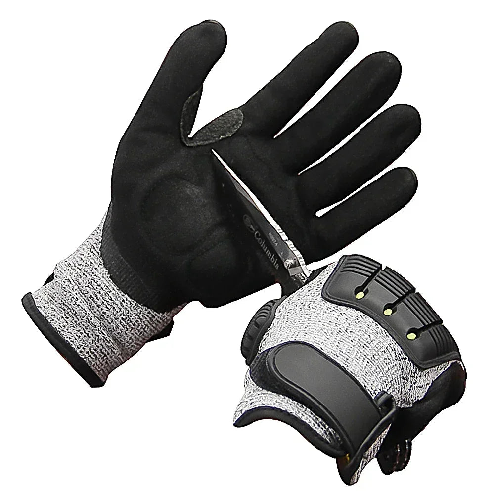 TPR Nitrile Safety Work Gloves – Cut & Impact Protection