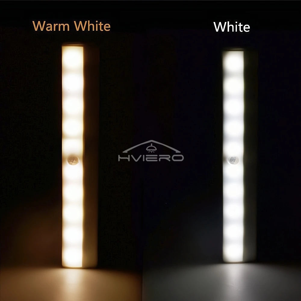 PIR Motion Sensor Cabinet Light – 6 or 10 LED Night Light