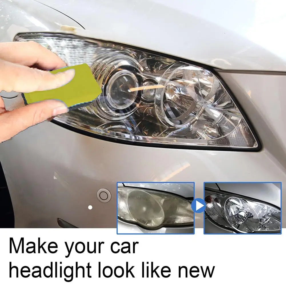 Car Headlight Restoration Kit – Remove Oxidation & Polish