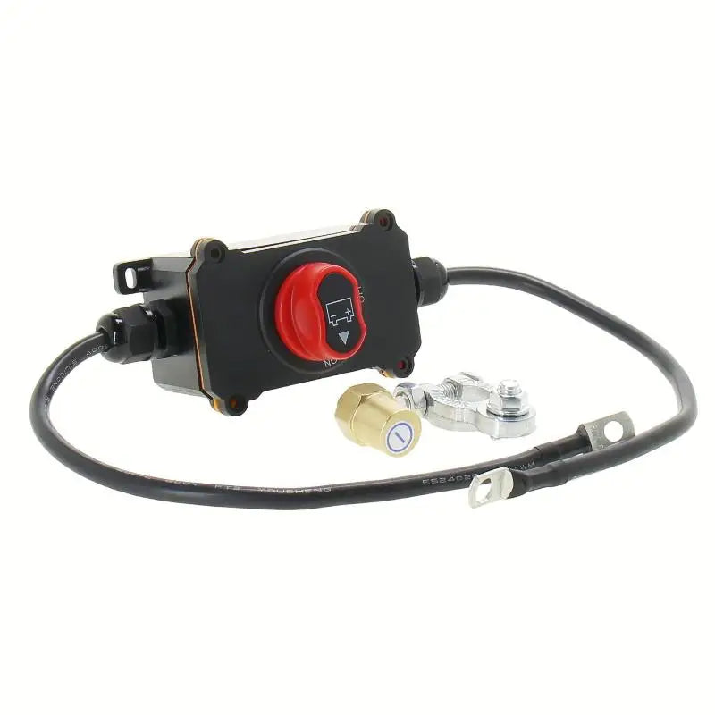 Remote Battery Disconnect 240A With LED Voltage Display Automatic Power Shut Off For Automobiles Oasis Select