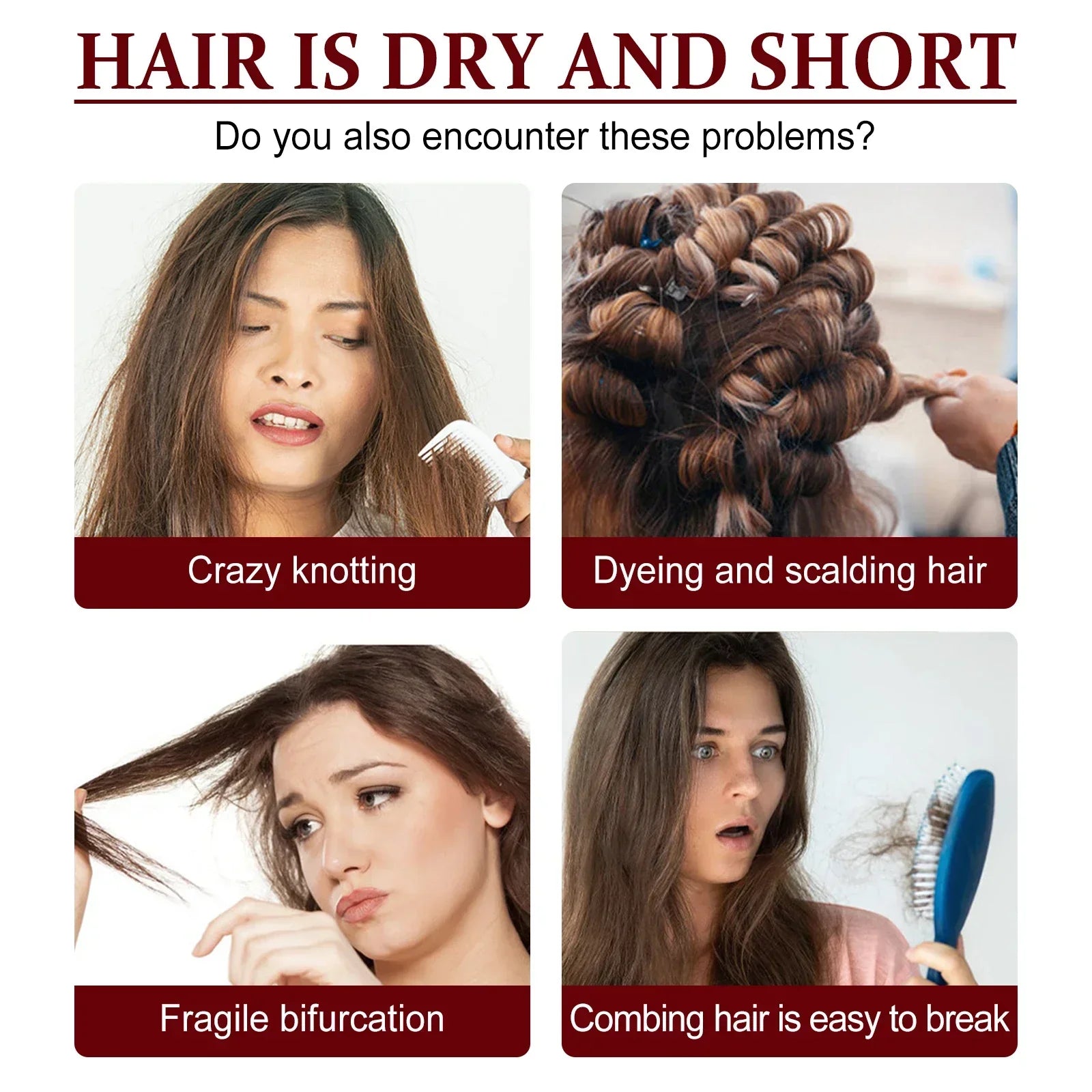 Hair Conditioner Essence Moisturizing Soften Repair Hair Mask Smoothing Treatment for Damaged Dry Curly Frizzy Hair Care Oasis Select