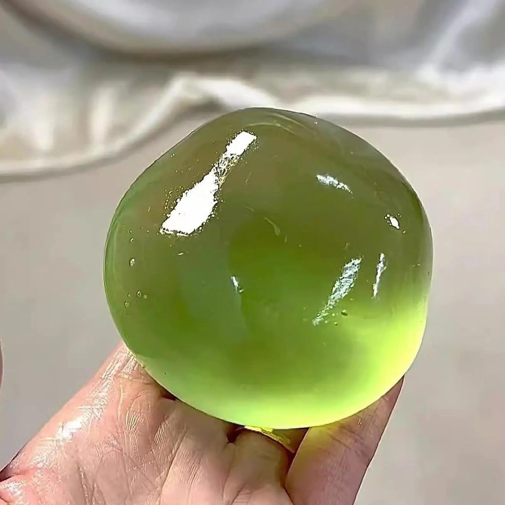 Maltose Squishys Toys Stress Ball Anti Stress Fidget Toy Soft Simulated Bule Transparent Ball Quick-rebound Squeeze Toys Oasis Select