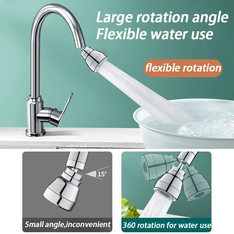 Stainless Steel 304 High-Pressure Kitchen Faucet 3 Water Spray Modes Flexible 360° Swivel Simple Installation Secure And Durable Oasis Select