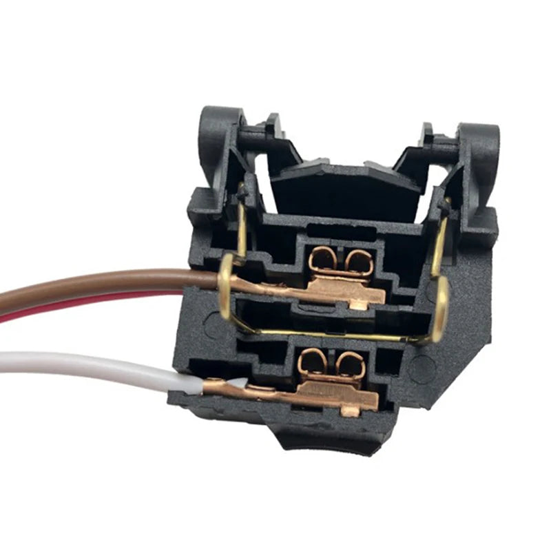 Black Car H7 Low Beam Lamp Headlight Bulb Holder Adapter Harness Fit for Focus 2 MK2 Focus 3 MK3 Oasis Select