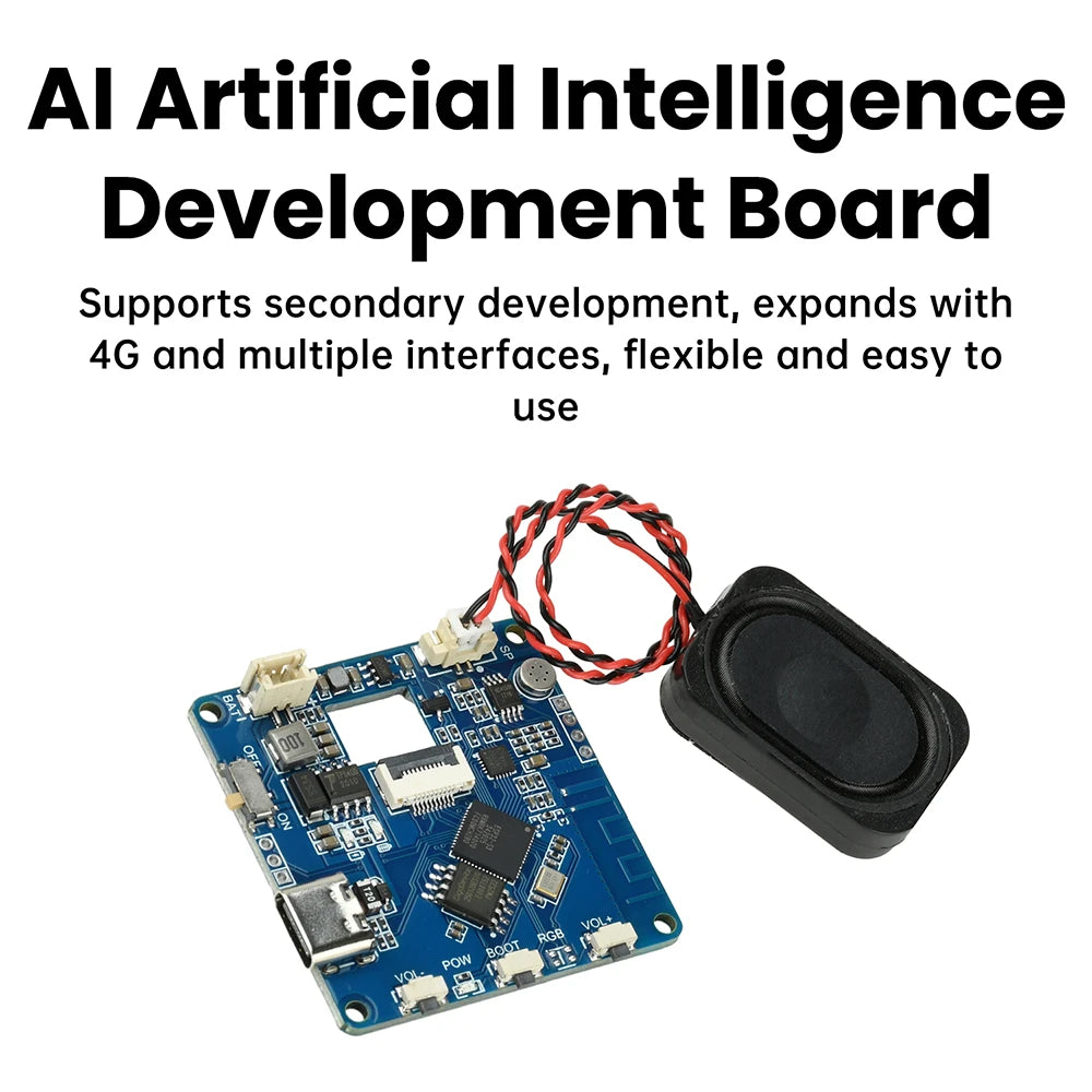 ESP32-AI WIFI Voice Chat Module Intelligent Voice Assistant Supports Xiaozhi AI/Deepseek/Qwen Models Type-C Interface Oasis Select