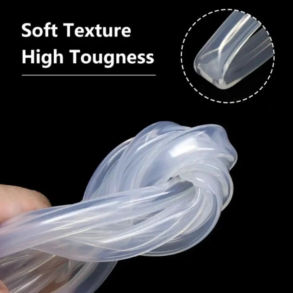 Clear Food-Grade Silicone Tubing 15mm – 5M Aquarium Hose