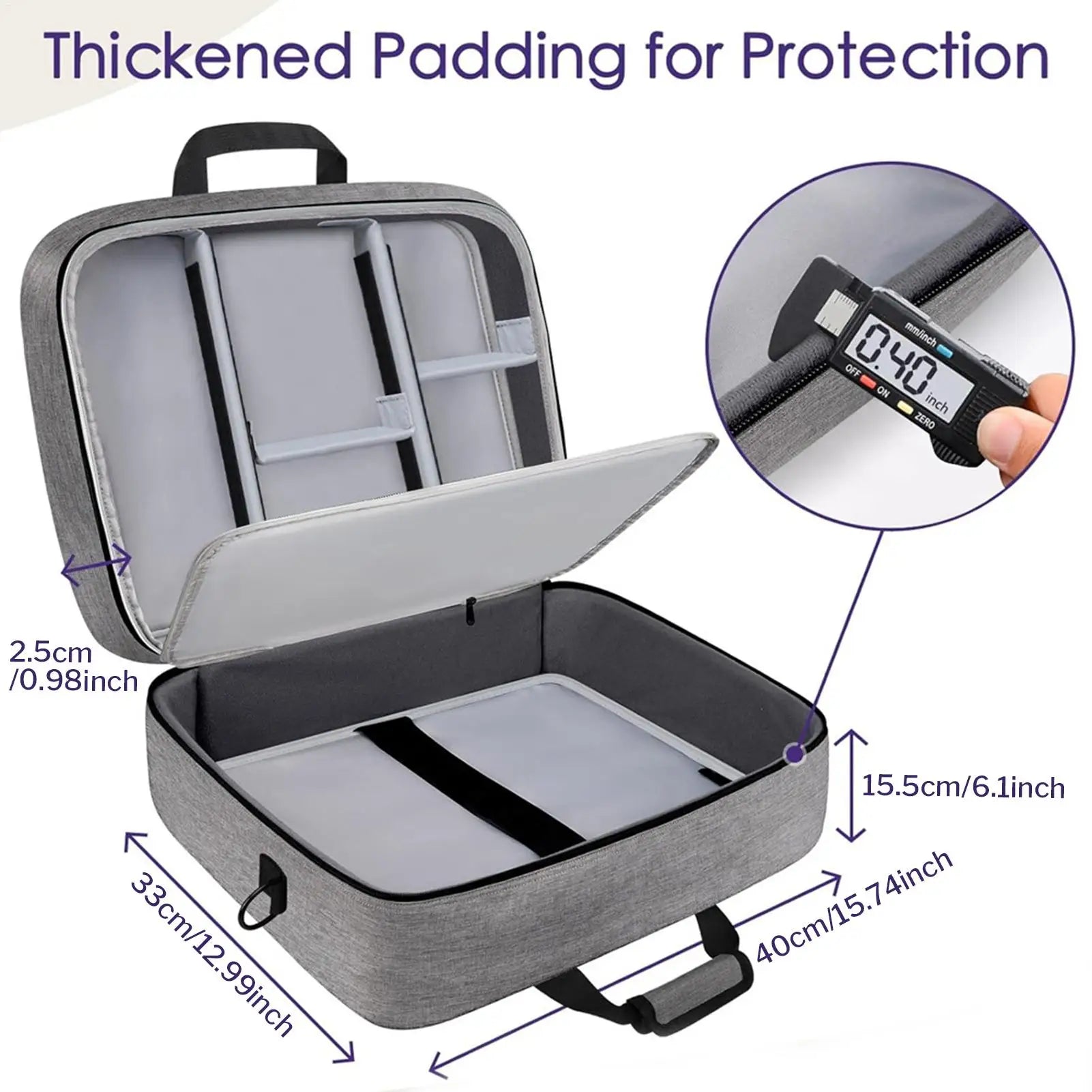Audio Mixer Bag Compact Audio DJ Mixer Case with Adjustable Storage Scratch-Resistant Sound Instrument Accessories Storage Oasis Select