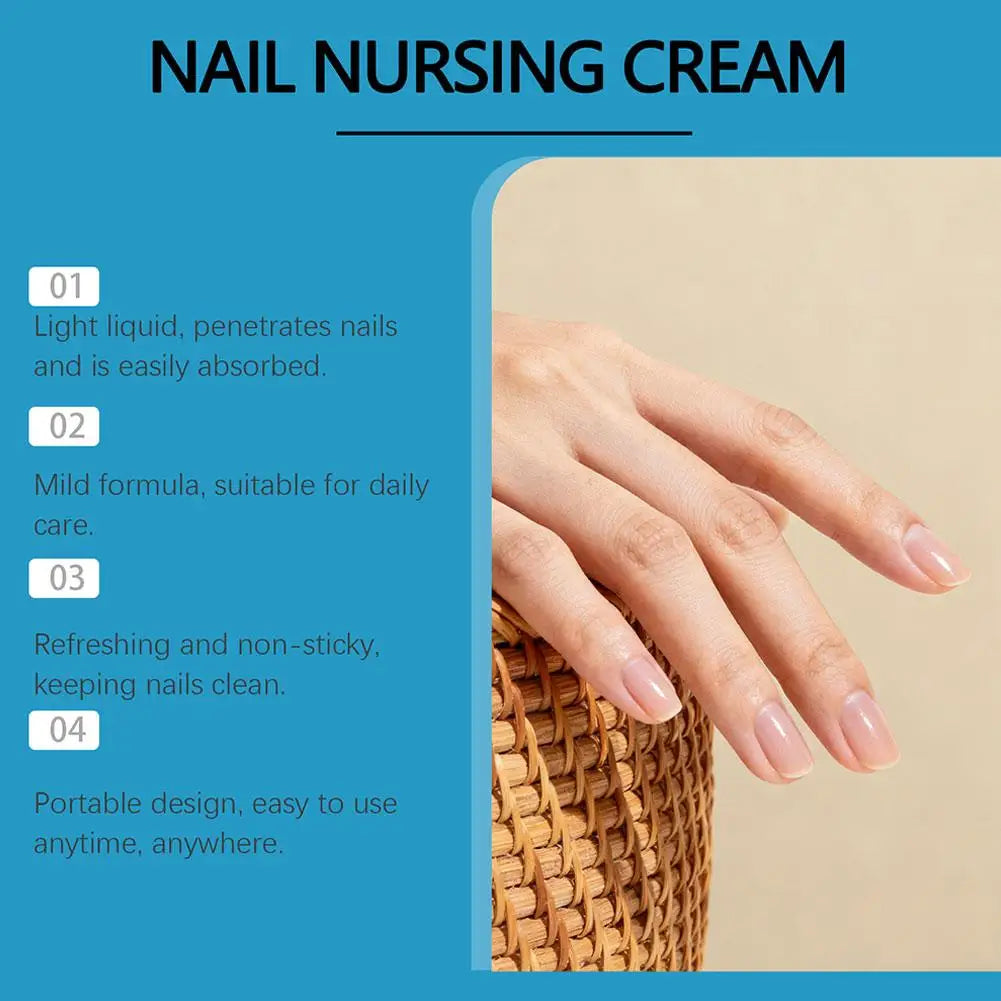 60g Protective Nail Paste Onditioning Cuticle Cream Stops Splits, Chips, Cracks & Strengthens Nails,Cuticle Repair Oasis Select