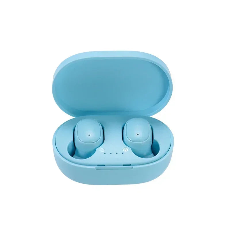 TWS Bluetooth Earphones Wireless Bluetooth Headset Noise Cancelling Headsets With Microphone Headphones for SmartPhones Oasis Select Blue