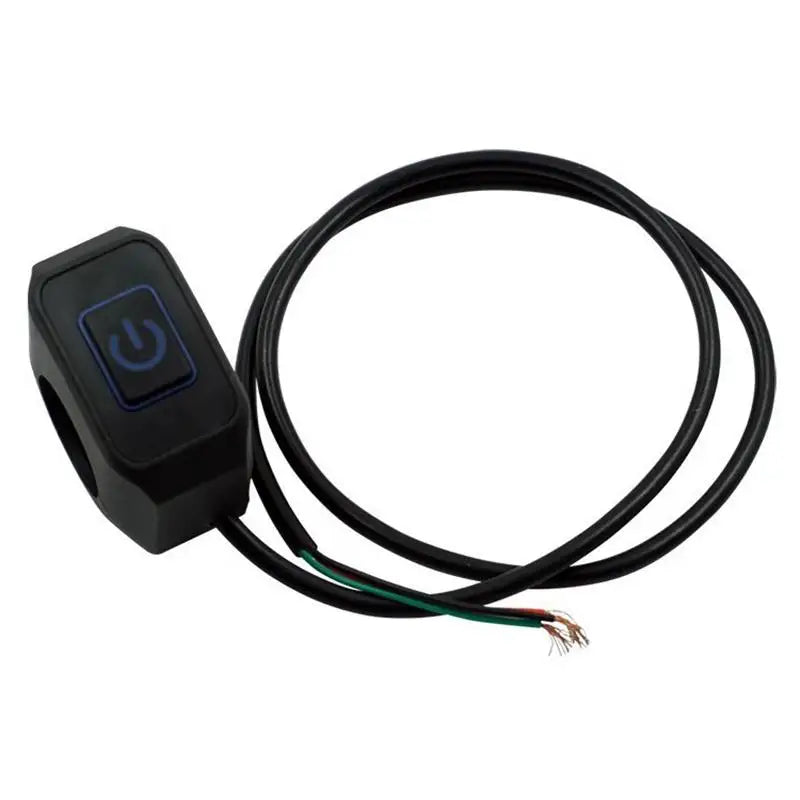 Universal 12V Button Switch for Motorcycle Handlebar: Electric Star Pressure, Waterproof Control Switch Oasis Select