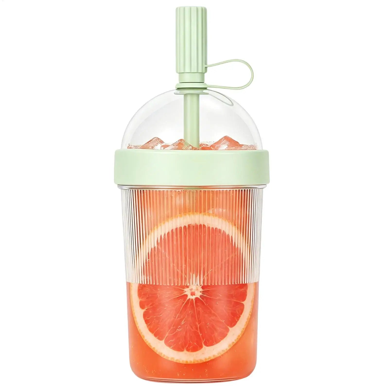 Reusable Coffee Cups with Lids 17oz Tumbler with Straw Tea Mug with Straw for Women Men Travelers Students Home Office Gym Oasis Select