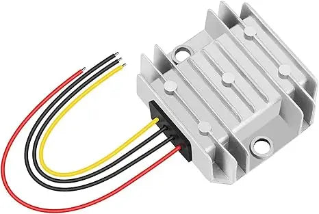 24V 36V 48V Step Down to 12V 20A Converter Buck Regulator Reducer Golf Cart Voltage Converter Waterproof Transformer with Fuse Oasis Select 24V TO 12V 10A