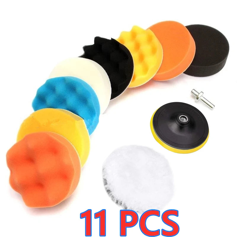SLADE Car Polishing Sponge Pad Kit – Scratch Remover 39pc Car Polishing Pad Kit Oasis Select 11pcs