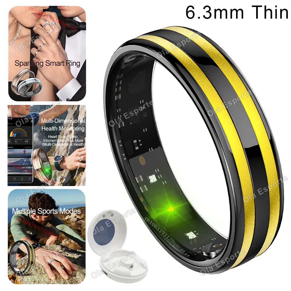 Ola Esporte Smart Ring – Health, Sleep & Multi-Sport Monitor