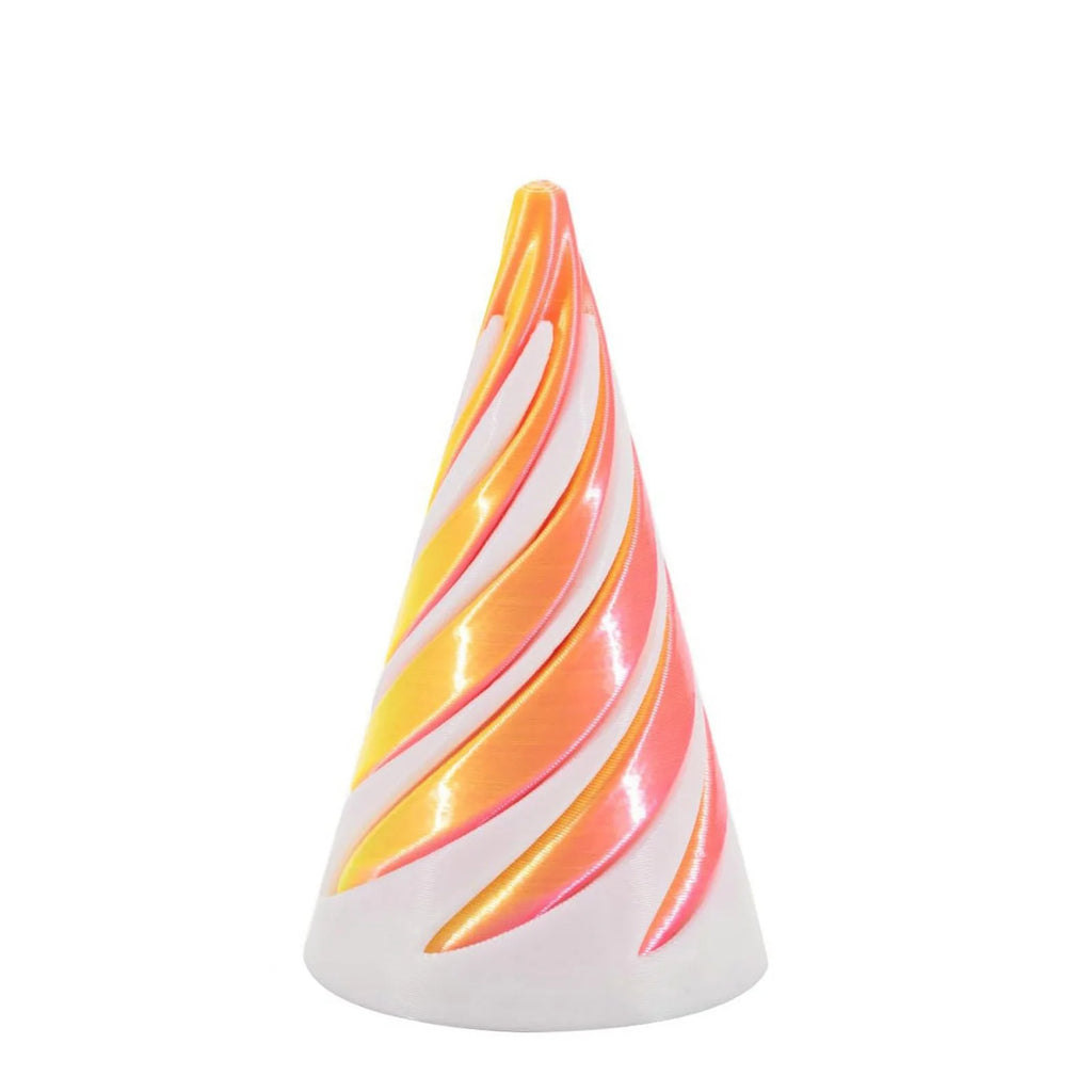 3D Printing Decompression Spinning Toy Through Pyramid Toy Spiral Cone Helix Screw Passthrough Sculpture Decor Toy Oasis Select 05