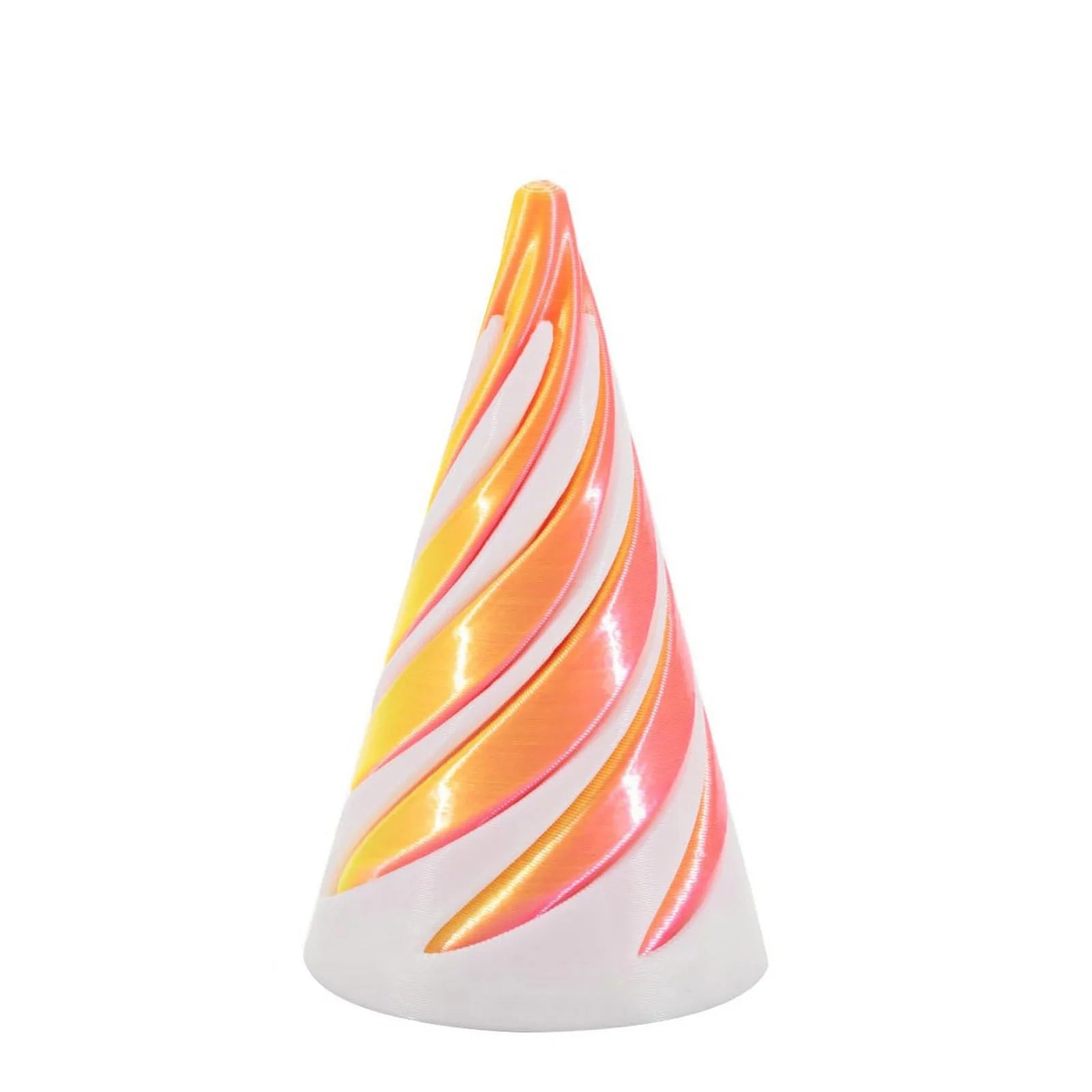 3D Printing Decompression Spinning Toy Through Pyramid Toy Spiral Cone Helix Screw Passthrough Sculpture Decor Toy Oasis Select 05