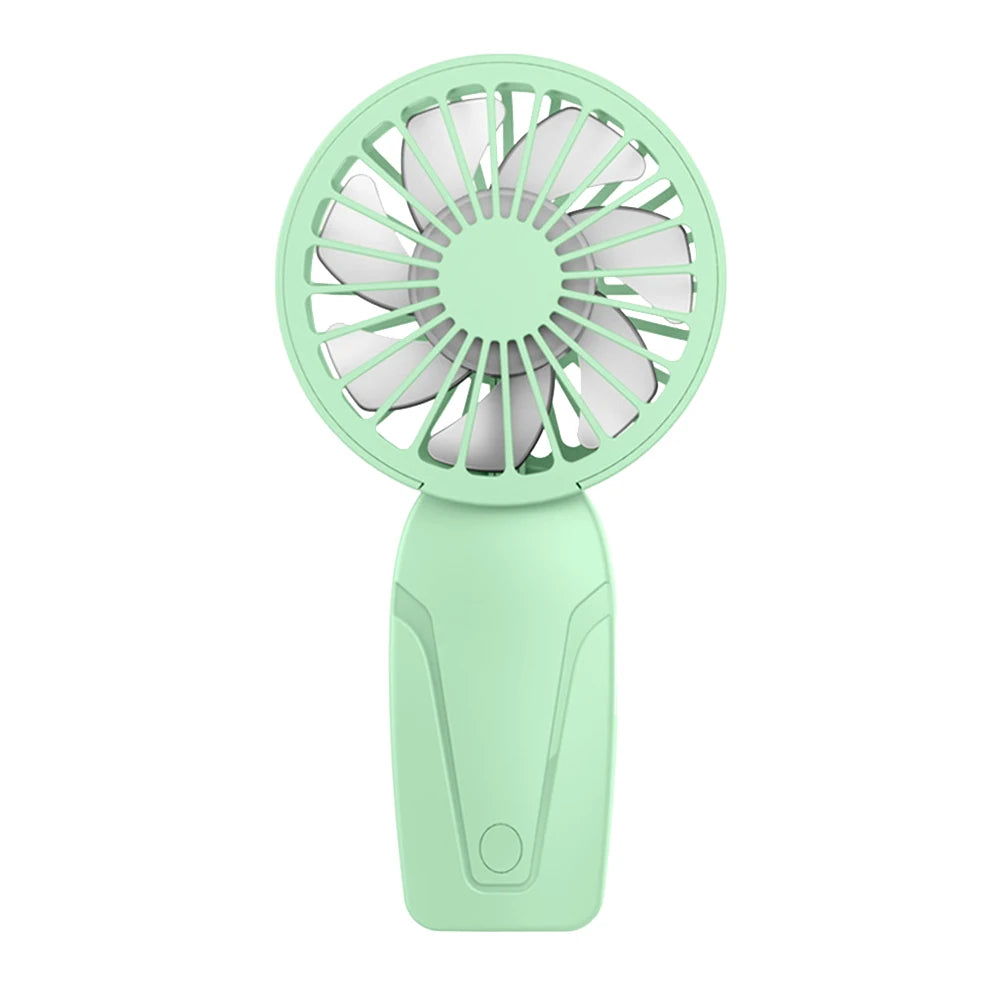 Personal Fan USB Rechargeable Small Hand Fan 3 Speeds Compact Cooling Fan for Home Office Travel and Outdoor Activities Oasis Select green United States