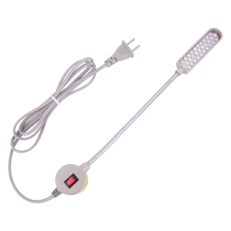 30 LED Industrial Sewing Machine Lighting Lamp Clothing Machine Accessories Work Light 360° Flexible Gooseneck Industrial Lights Oasis Select 10 led eu