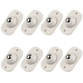 4-20pcs Self-Adhesive Universal Pulley Rotating Wheels Mini Swivel Casters Wheel For Furniture Storage Box Roller Trash Cabinet Oasis Select 8pcs