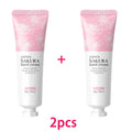 LAIKOU Sakura Hand Cream Whitening Wrinkle Removal Anti-crack Moisturizing Greasiness Intensive Repair Hand Gream 30g Oasis Select 2PCS