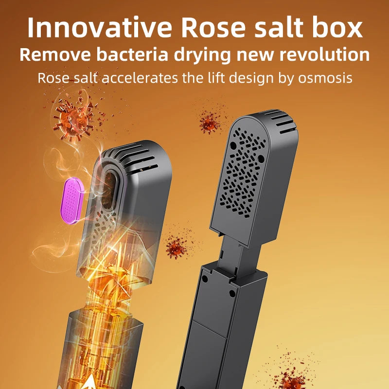 Electric Shoe Dryer Intelligent 220V Ultraviolet Deodorization & Sterilization Home Foldable Fast Heating Shoe Drying Machine Oasis Select
