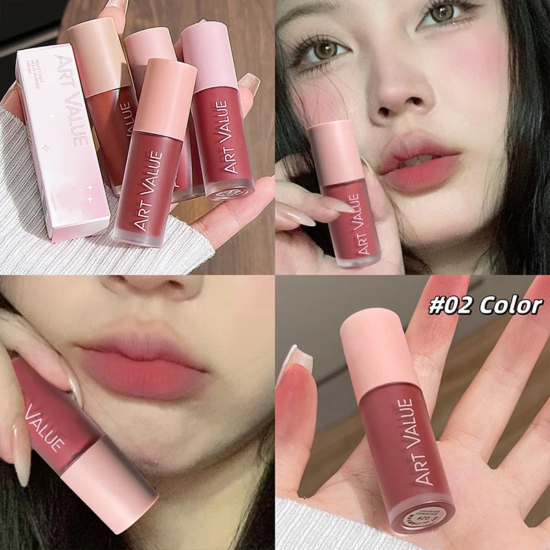 Art Value 4-Color Dual-Use Lip & Cheek Cream Blush Tint