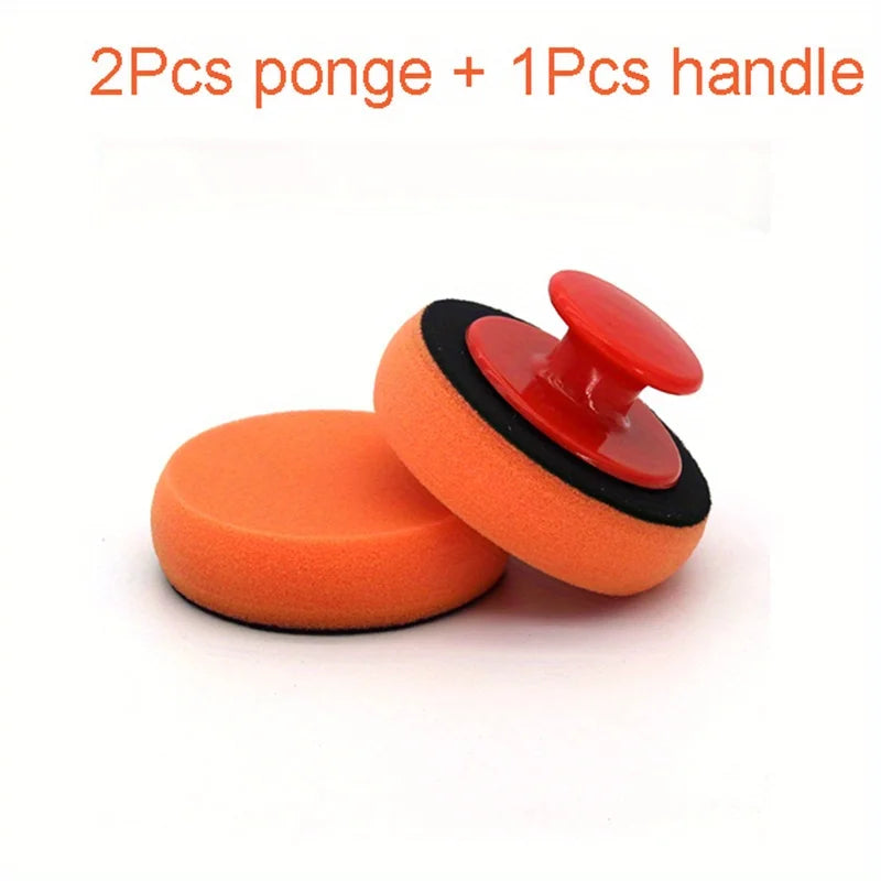 Car Waxing Sponge Waxing Sponge Beauty Seam Hand Waxing Small Sponge Crystal Plating Sponge Oasis Select