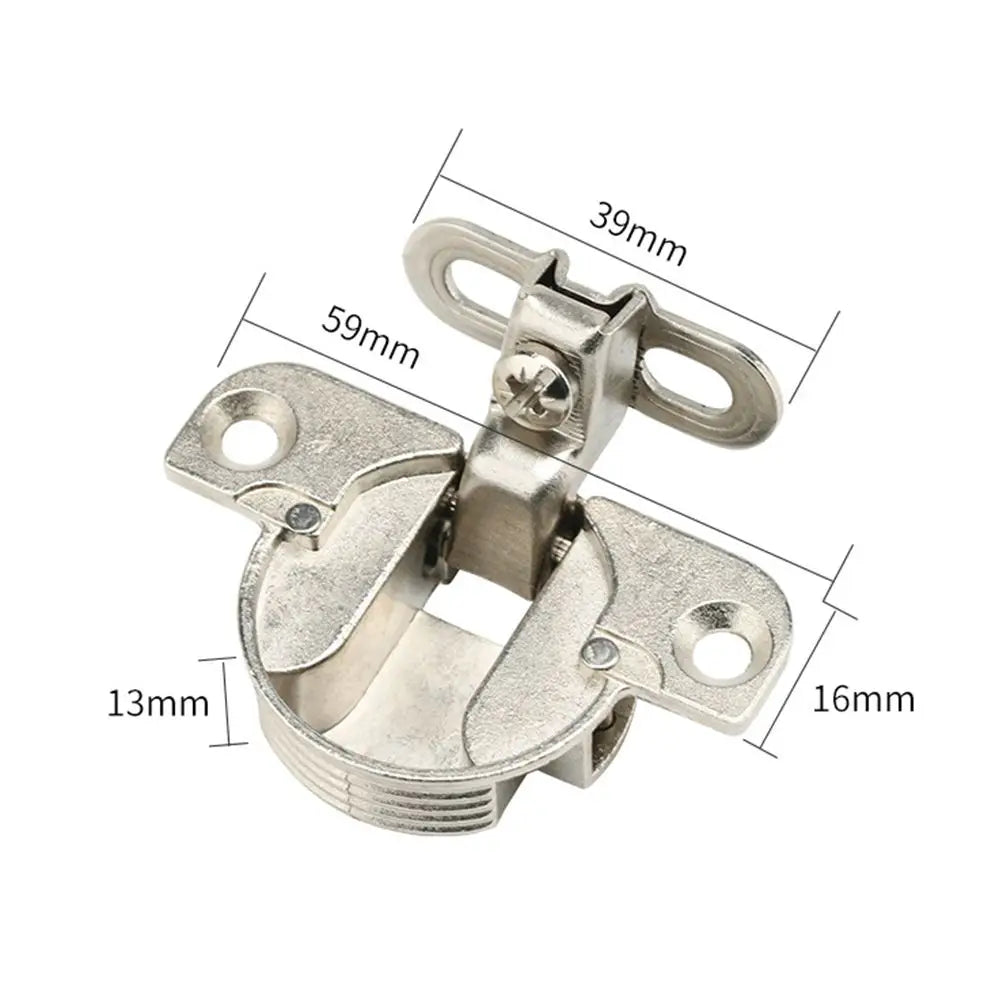 Ultra-Short Arm Cabinet Door Hinges | Zinc Alloy Wardrobe Hinge
