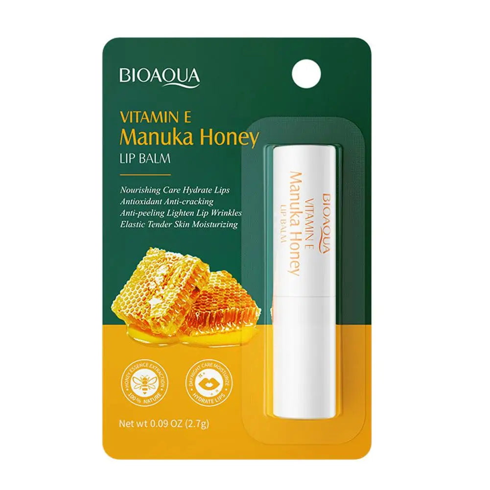 Vitamin E Honey Lip Balm Moisturizing Anti Cracking Nourishing Nourishing Lipstick Lip Scrubs Smoothing Dry Lips Skin Care Oasis Select 1pc
