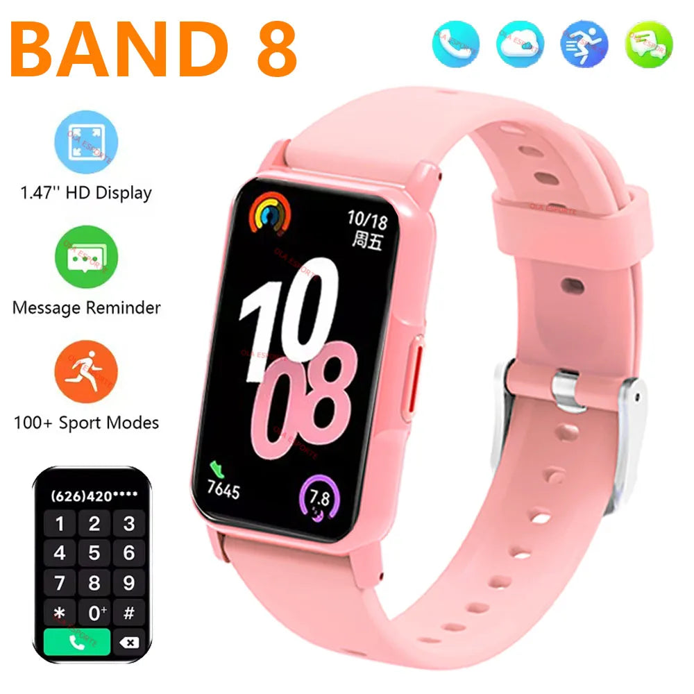 Smart Band 8 Smartwatch – GPS, Sleep Tracker & Call Alerts